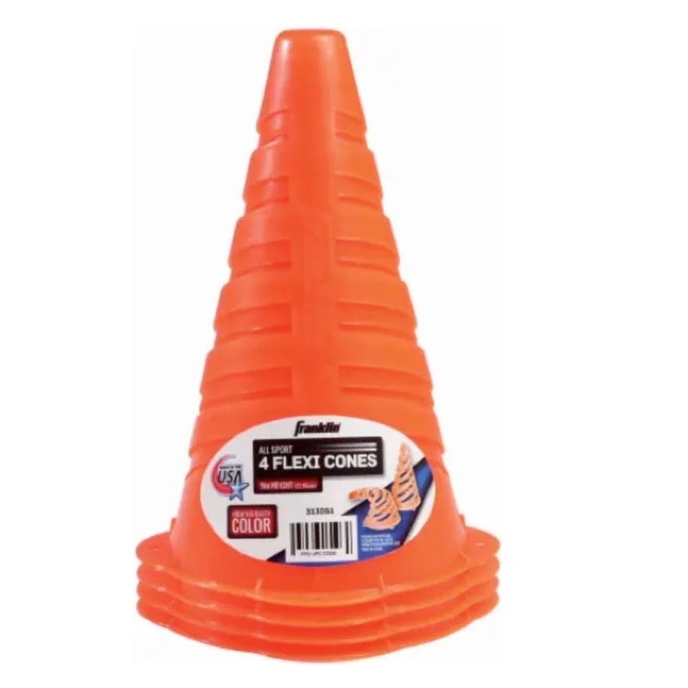 Franklin Flexi Soccer Cones - Orange